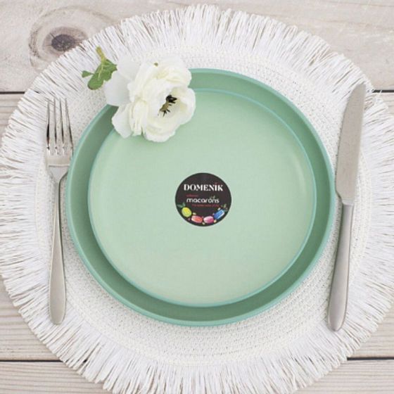 Набор тарелок обеденных MACARONS 24см 6шт