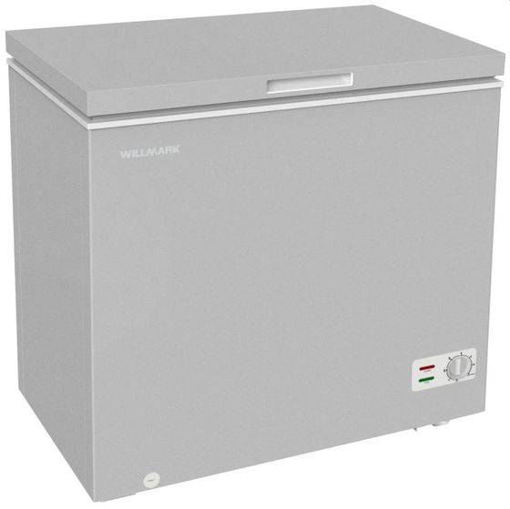 Морозильный ларь Willmark CF-250CS (КОМПРЕССОР TOSHIBA, до -24С, 225л, 2 корзины) серый