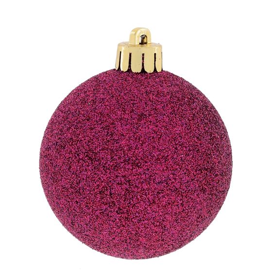 Набор из 24шт Украшение новогоднее &quot;Шар&quot;, D 6 см, L14 W14 H30,5 см