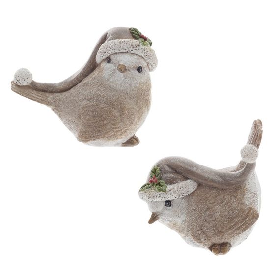 Фигурка декоративная &quot;Птичка&quot;, L9,5 W5 H8 см, 2в.