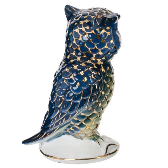 Фигурка декоративная "Сова", L8 W10 H16 см, 1 штука. дизайн микс