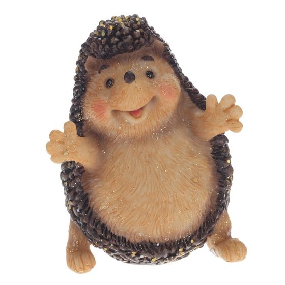 Фигурка декоративная &quot;Ёжик&quot;, L6 W4,5 H7,5 см, 2в.