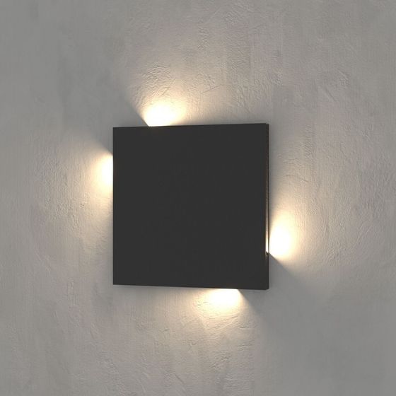 Подсветка для лестниц Elektrostandard, Step LED 3.5 Вт, 60x60x74 мм, IP20, цвет чёрный