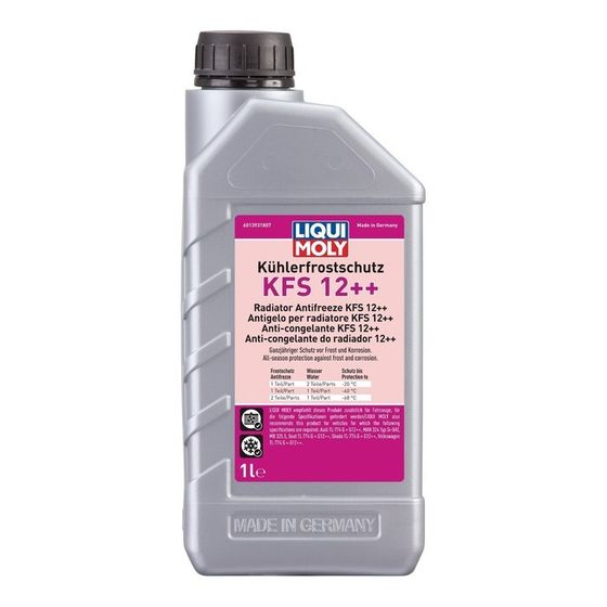 Антифриз LiquiMoly Kuhlerfrostschutz KFS 12++, концентрат, 1 л