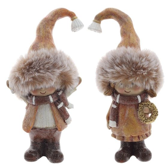 Фигурка декоративная &quot;Дети&quot;,  L6 W5 H13 см, 2в.