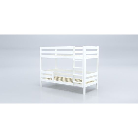 Кровать «Савушка»-01, 2-ярусная, цвет белый, 90х200 см