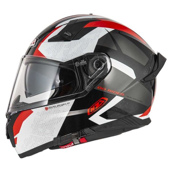 NZI Go Rider Stream Trident full face helmet