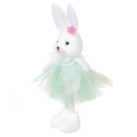 Фигурка декоративная "Зайка" (блок 6шт), L8 W4,5 H15 см, 2в.