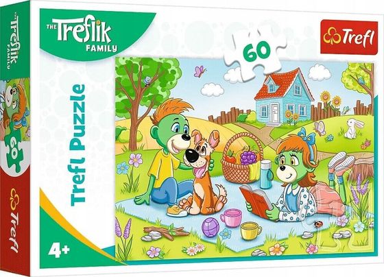 Trefl PUZZLE 60 Trefliks Family adventures 17394