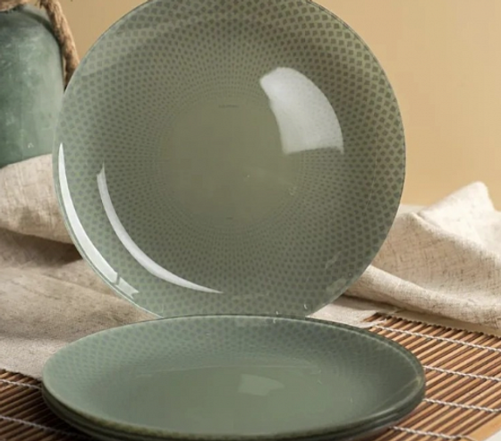 Тарелка десертная SELESTI GREEN 20.5см