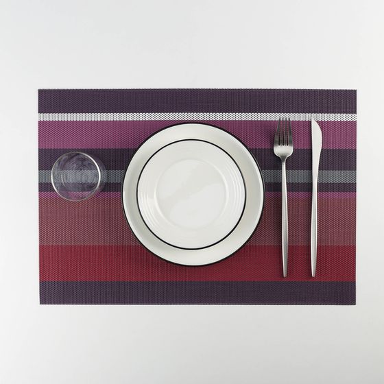 !09 Салфетка (набор 4 штуки) под горячее "Ветер западный " 30/45 см.