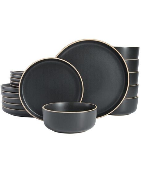 Home Zuma 18 Piece Dinnerware Set, Service for 6