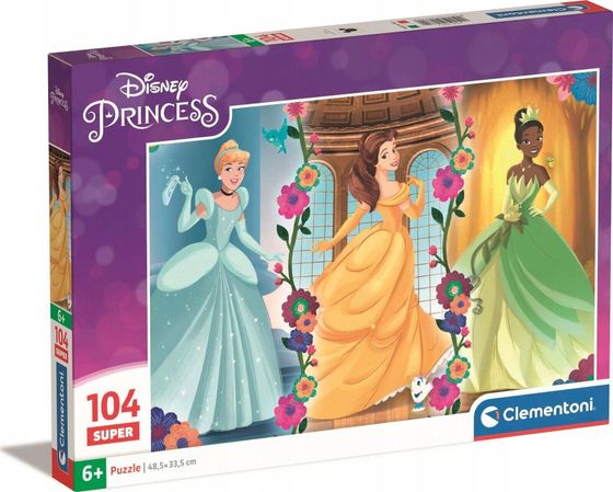 Clementoni CLE puzzle 104 Princess 25772