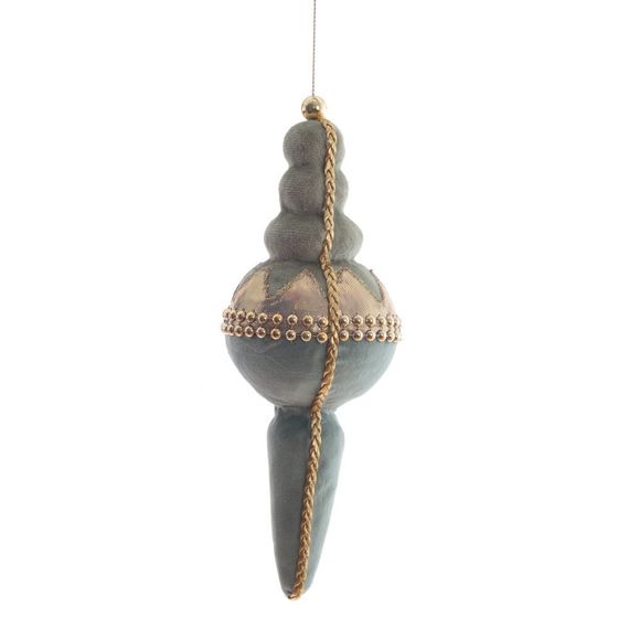 Украшение новогоднее &quot;Сосулька&quot;, L8 W8 H22 см, 4в.