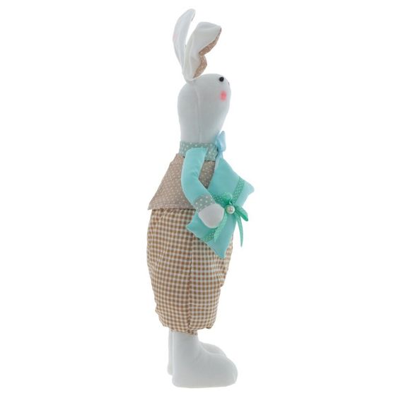 Игрушка набивная &quot;Заяц/Зайка&quot;, L17 W12 H59/46 см, 2в.