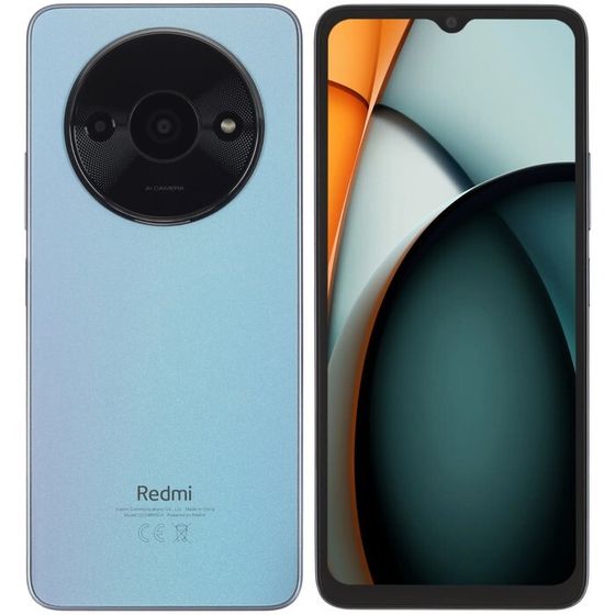 Смартфон Xiaomi Redmi A3, 6.78&quot;, IPS, 3 Гб, 64 Гб, 8 Мп, 5Мп, 5000мАч, синий