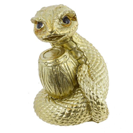 Фигурка декоративная &quot;Змея&quot;, L5 W4 H7 см, 6в.