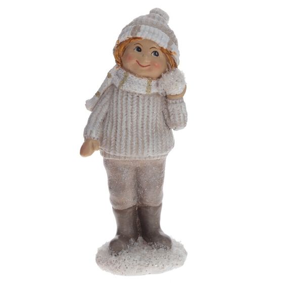 Фигурка декоративная &quot;Мальчик/Девочка&quot;, L6 W4 H12,5 см, 2в.