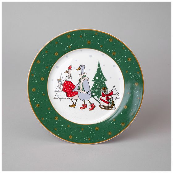 ТАРЕЛКА ЗАКУСОЧНАЯ LEFARD &quot;FAMILY CHRISTMAS&quot; 20 СМ