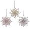 Украшение новогоднее &quot;Снежинка&quot;, L10 W5 H10 см, 3в.