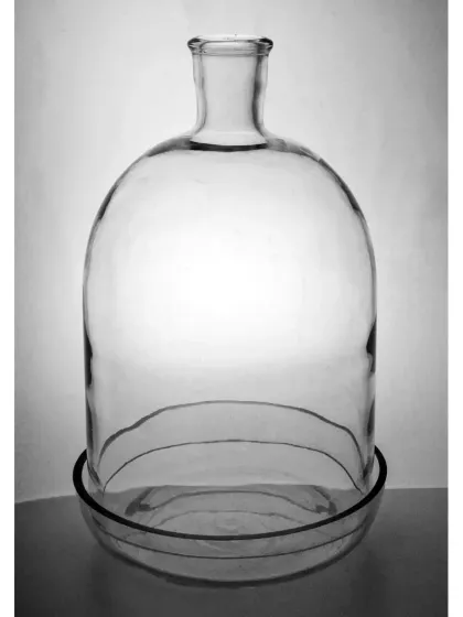 !09 Декоративное изделие "Флорариум" в виде Бутыль-крышка 33x58 см. 20 л.