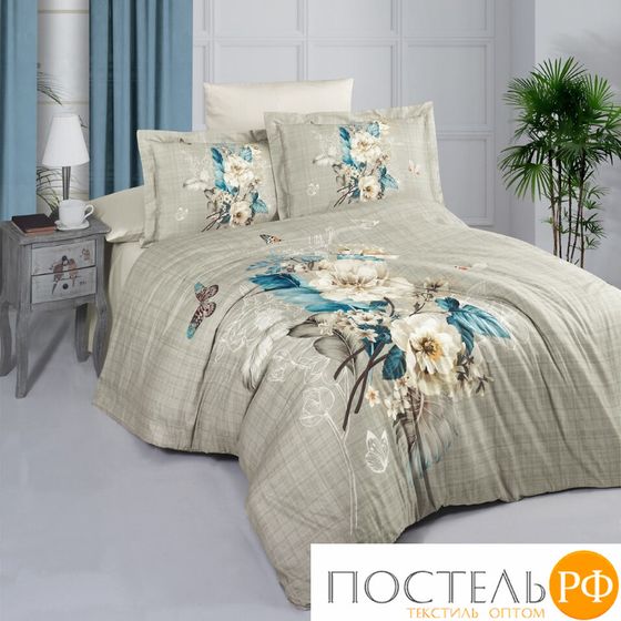 11922 КПБ DO&amp;CO Сатин LUX EXCLUSIVE 200*220 (50*70/2) (70*70/2) MANOLY бежевый