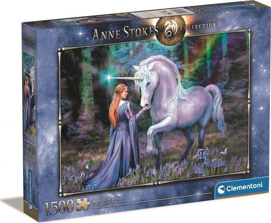 Clementoni Clementoni Puzzle 1500el Anne Stokes Collection Bluebell Wood 31821