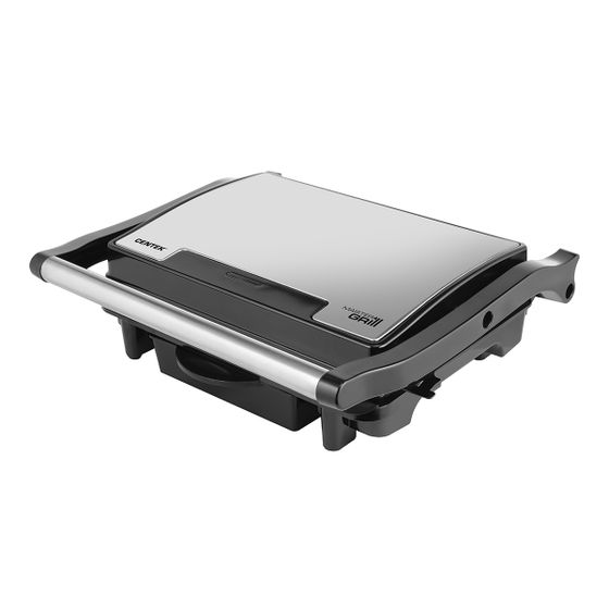 Электрогриль Centek CT-1469 1600Вт черный/серебристый