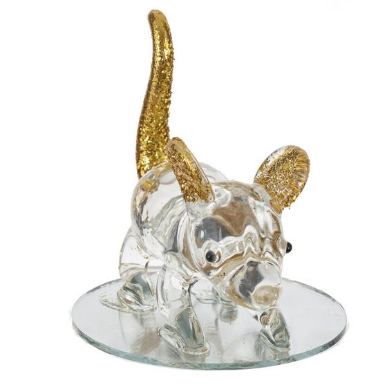 Фигурка декоративная "Мышь", L4 W4 H4,5 см