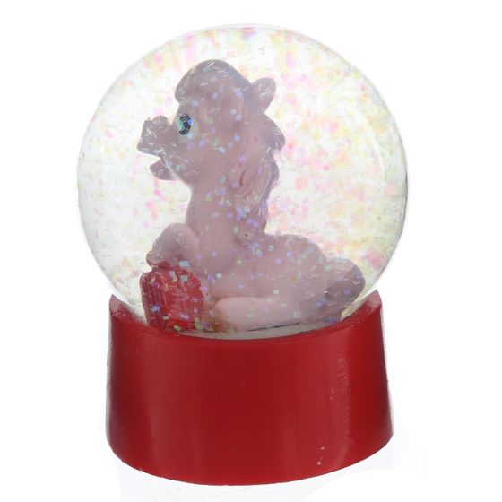 Фигурка декор в стекл шаре &quot;Лошадка&quot;, L6 W6 H8 см, 2в.
