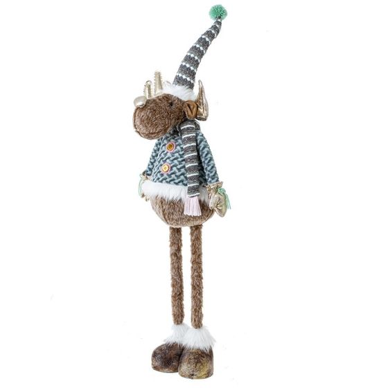 Игрушка набивная &quot;Олень&quot; (телескоп ноги), L29 W20 H105/45 см