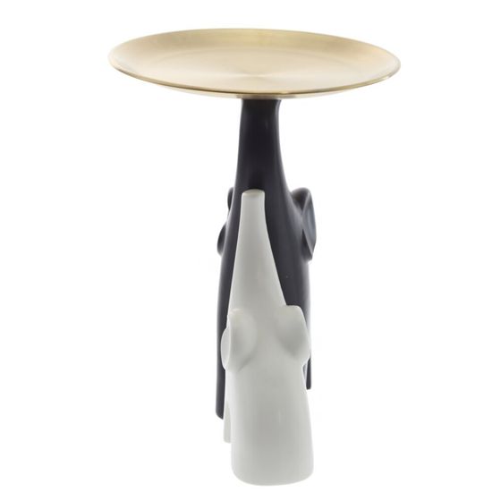 Набор из 2-х фигурок декоративных &quot;Слон&quot; с подносом, L20 W20 H27,5 см