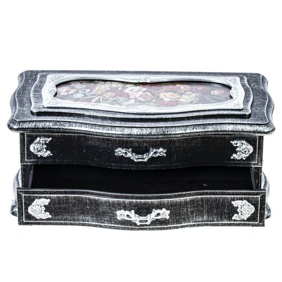 Шкатулка для украшений (музык.), Д21 Ш12 В9 см