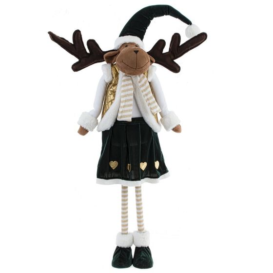 Игрушка набивная &quot;Олень&quot;, L67 W28 H131/92 см, 2в.