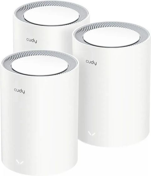 Mesh-система Cudy M1800 AX1800 10/100/1000BASE-TX белый (упак.:3шт)