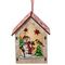 Изделие декоративное подвесное &quot;Домик&quot; с подсветкой, L5,5 W5 H9 см, 2в.