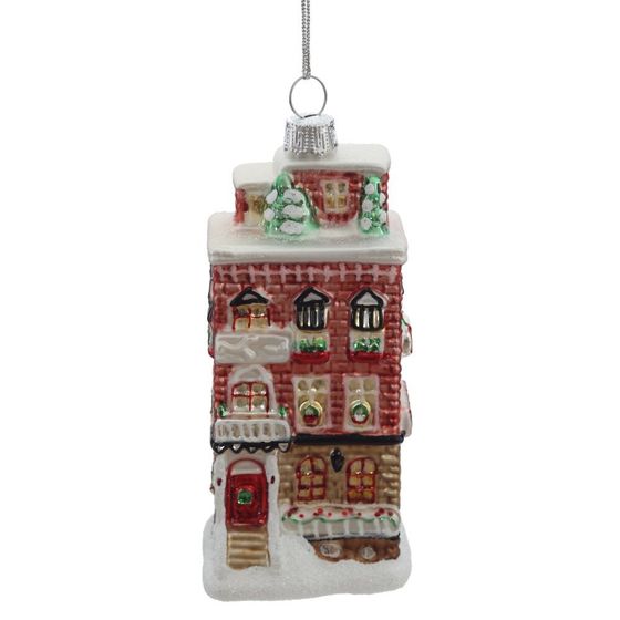Украшение новогоднее "Дом", L5,5 W4,5 H12,5 см