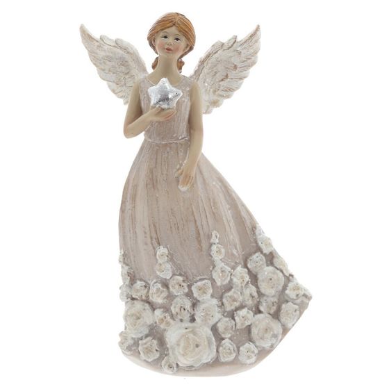 Фигурка декоративная &quot;Ангел&quot;, L7,5 W5 H13,5 см, 2в.