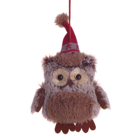 Изделие декоративное &quot;Сова&quot;, с колпаком L12 W4 H19см, без колпака L12 W5 H12 см, 2в.