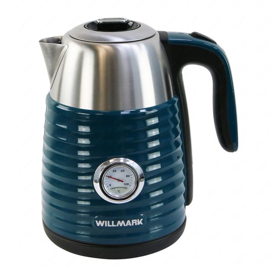 Чайник электрический Willmark WEK-1738PST 1.7л 2200Вт изумрудный