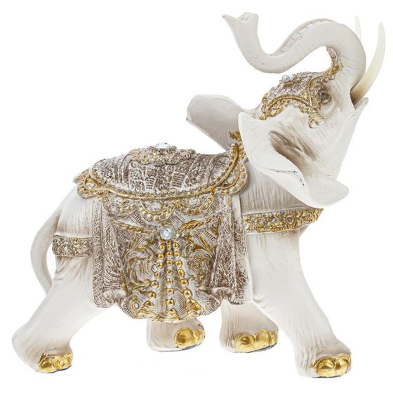 Фигурка декоративная &quot;Слон&quot;, Д17,5 Ш9 В16,5 см, 2в.
