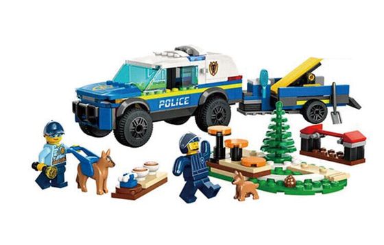 LEGO Мобильная полицейская дрессировка собак строительные блоки 60369