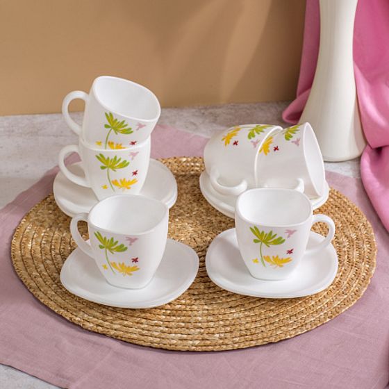 Столовый набор  КАРИН КРЕЙЗИ ФЛАУЭР 46 предметов