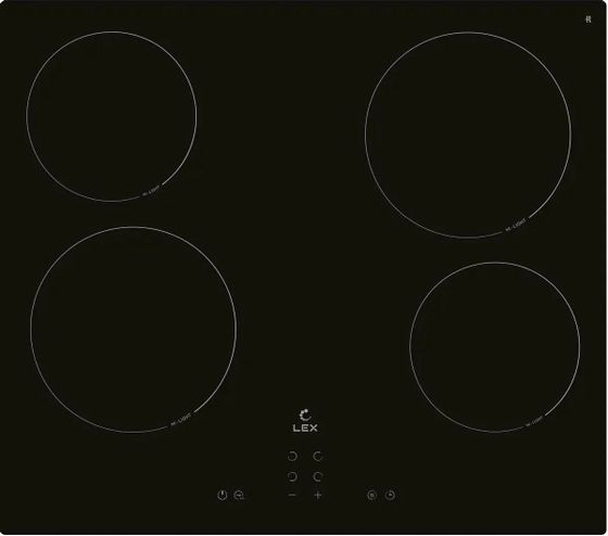 Электрическая варочная панель LEX EVH 640A BL черный
