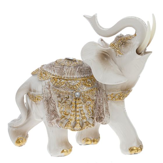 Фигурка декоративная &quot;Слон&quot;, Д17,5 Ш9 В16,5 см, 2в.