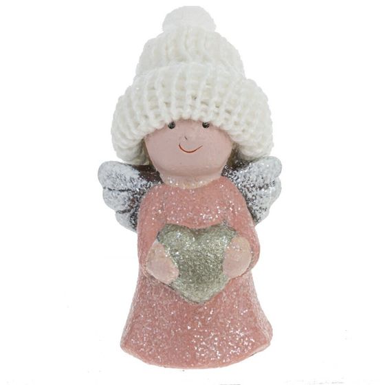 Фигурка декоративная &quot;Дед Мороз/Ребенок/Ангел&quot; (блок 24шт), L4,5 W3 H8 см, 9в.