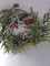 !09 Новогодний венок с шишками и ягодами d 18 см. 32 см.