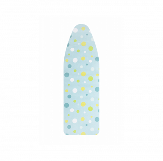 Чехол для гладильной доски METALLIC M голубой 120х40см