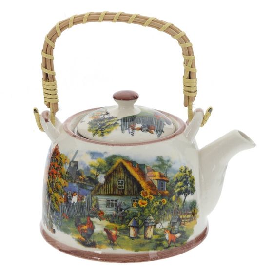 Чайник, 850 мл, L17 W14 H11 см