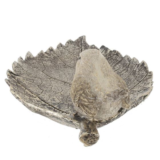 Блюдо декоративное "Птичка", L21 W12 H6,5 см